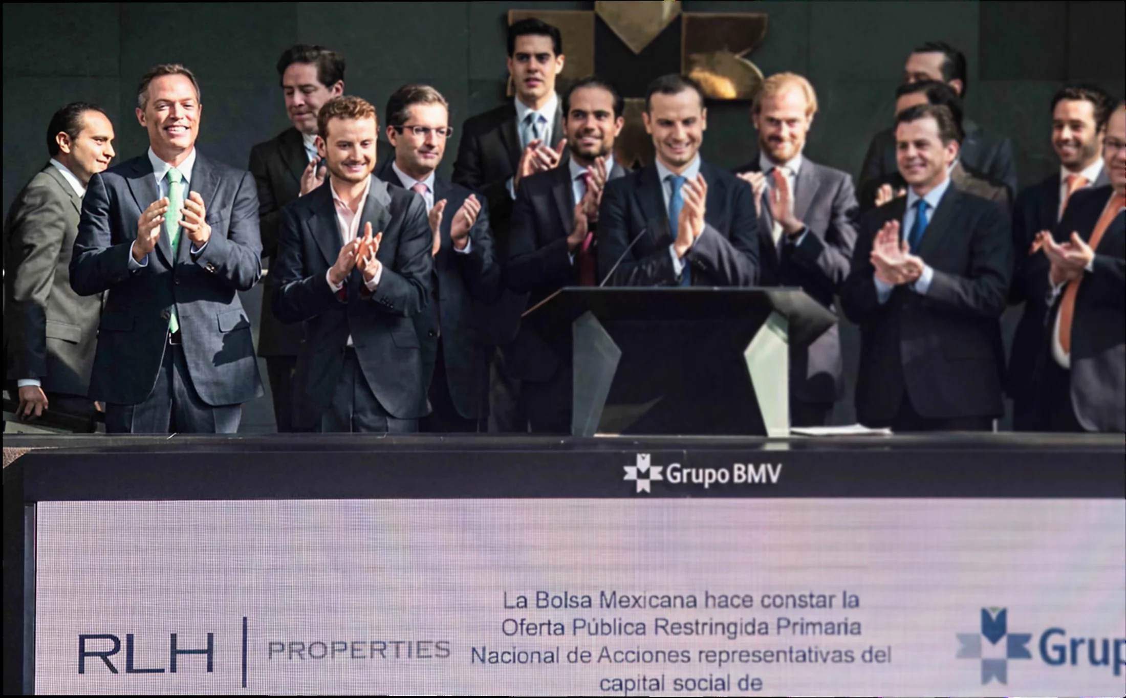 RLH Properties at the Mexican stock exchange